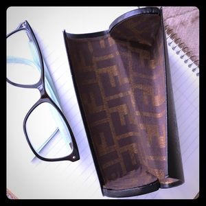 FENDI Eye Glasses Case - twists open very cool!!